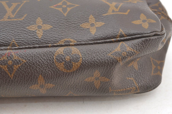 Auth Louis Vuitton Monogram Trousse Toilette 23 Clutch Bag M47524 Junk K8885