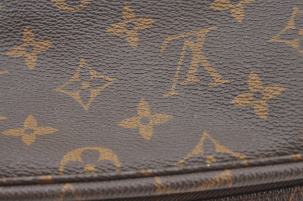 Auth Louis Vuitton Monogram Trousse Toilette 23 Clutch Bag M47524 Junk K8885