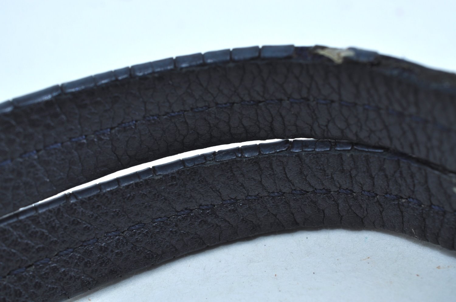 Auth Louis Vuitton Monogram Empreinte Citadine PM Tote Bag Navy M40517 LV K8888