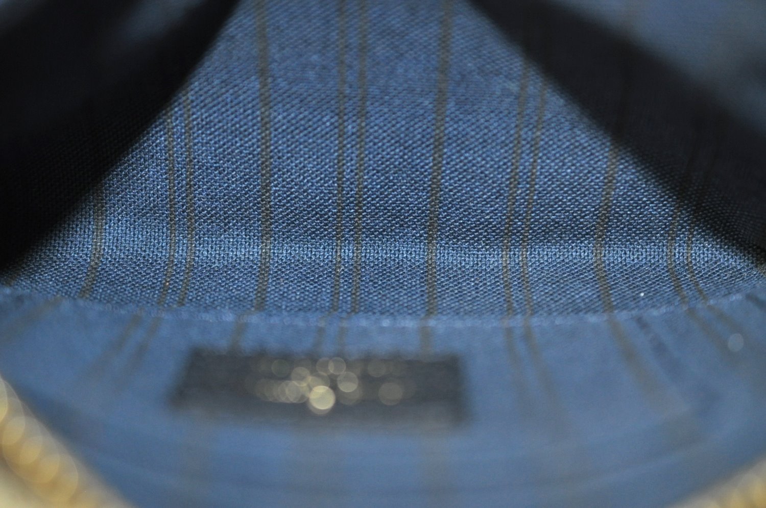 Auth Louis Vuitton Monogram Empreinte Citadine PM Tote Bag Navy M40517 LV K8888