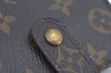 Authentic Louis Vuitton Monogram Compact Zip Bifold Wallet Purse M61667 LV K8890