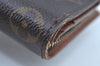 Authentic Louis Vuitton Monogram Compact Zip Bifold Wallet Purse M61667 LV K8890