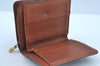 Authentic Louis Vuitton Monogram Compact Zip Bifold Wallet Purse M61667 LV K8890