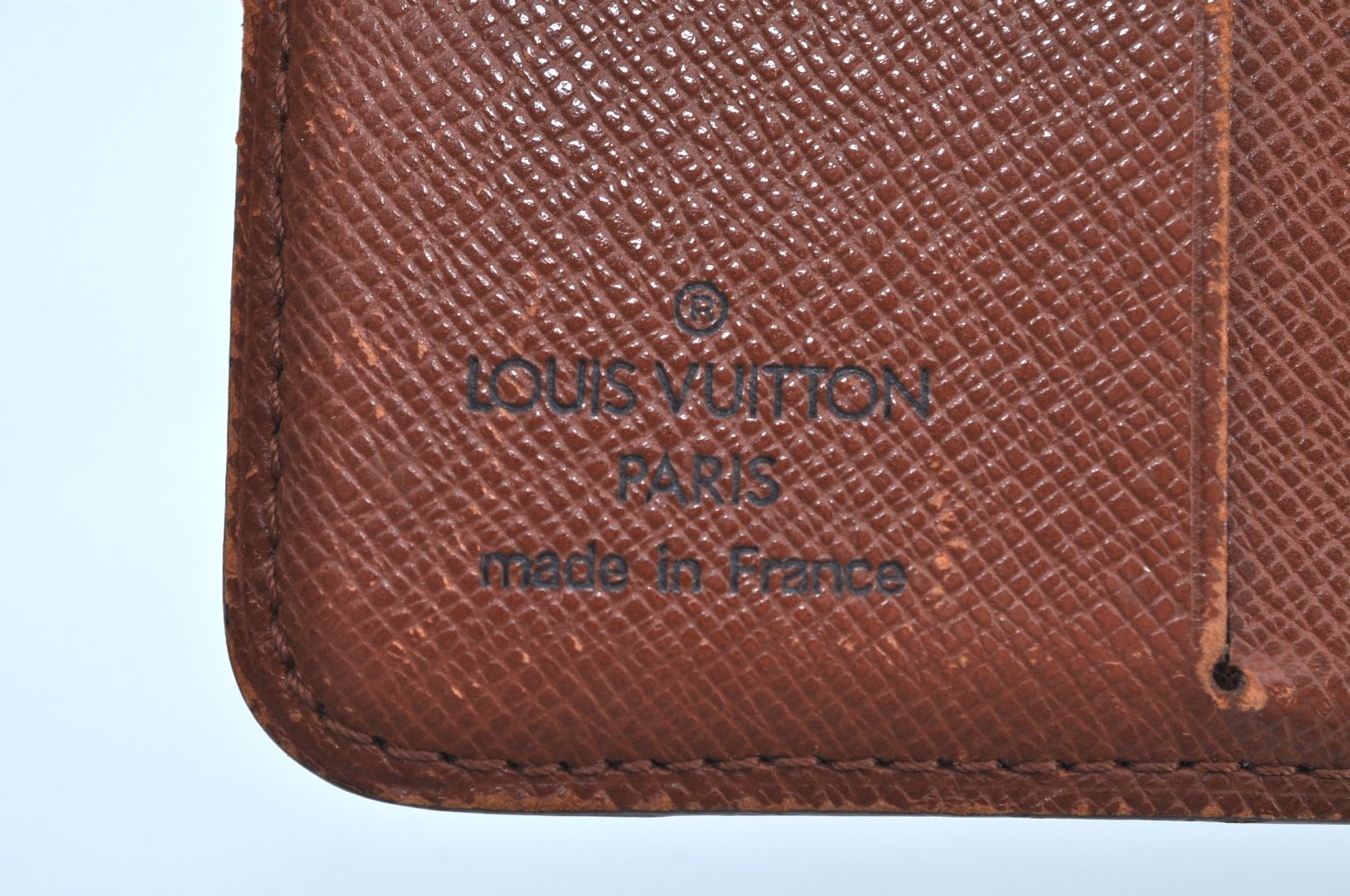 Authentic Louis Vuitton Monogram Compact Zip Bifold Wallet Purse M61667 LV K8890