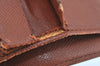 Authentic Louis Vuitton Monogram Compact Zip Bifold Wallet Purse M61667 LV K8890