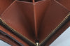 Authentic Louis Vuitton Monogram Compact Zip Bifold Wallet Purse M61667 LV K8890