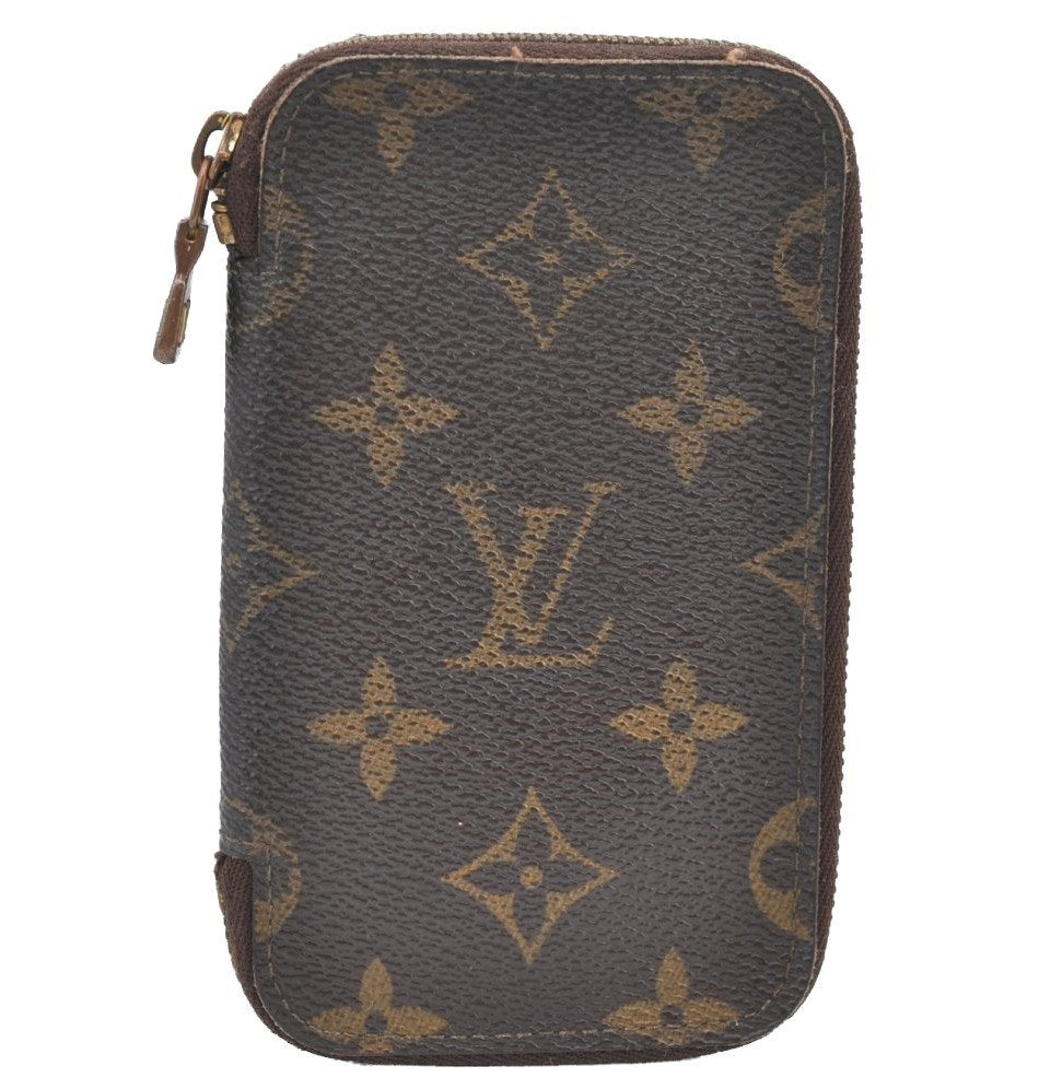 Authentic Louis Vuitton Monogram Pochette 6 Cles Key Case Holder M62610 LV K8891