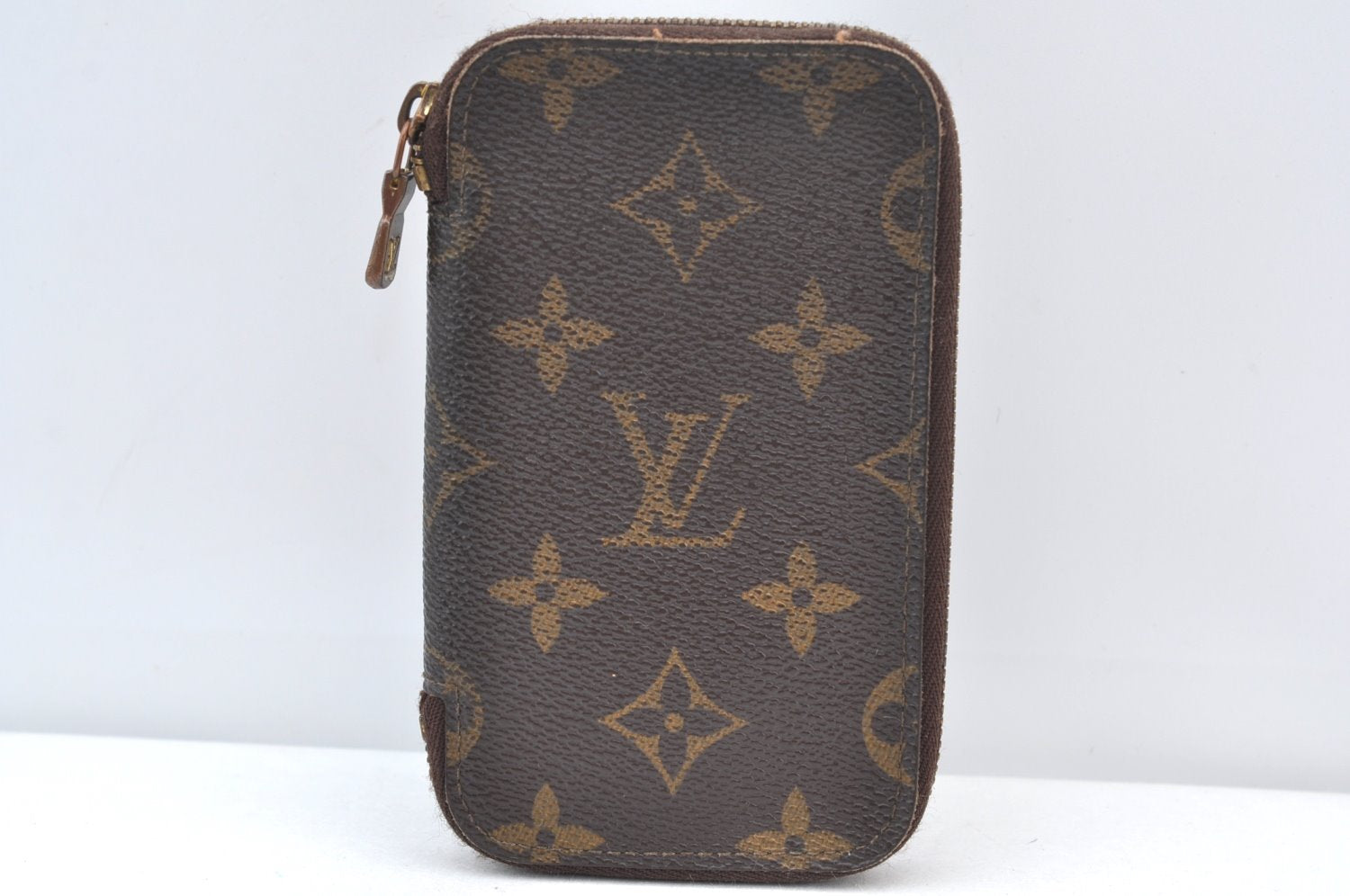 Authentic Louis Vuitton Monogram Pochette 6 Cles Key Case Holder M62610 LV K8891