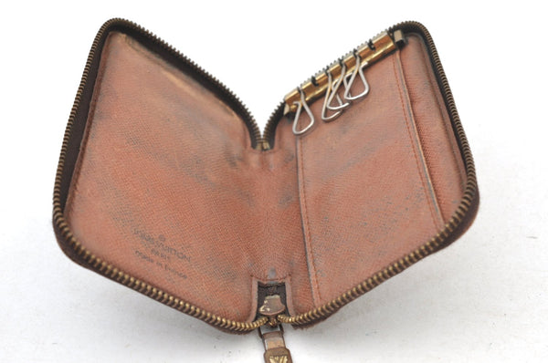Authentic Louis Vuitton Monogram Pochette 6 Cles Key Case Holder M62610 LV K8891