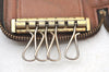 Authentic Louis Vuitton Monogram Pochette 6 Cles Key Case Holder M62610 LV K8891