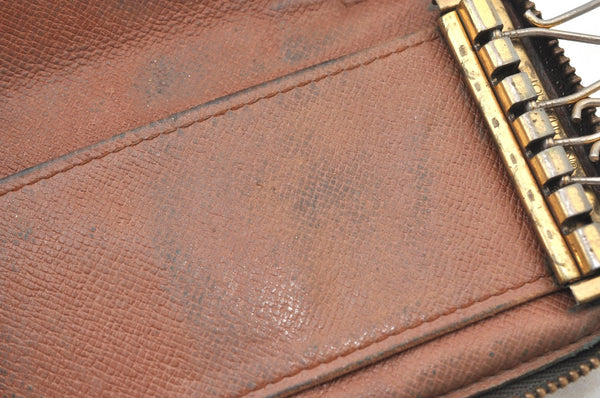 Authentic Louis Vuitton Monogram Pochette 6 Cles Key Case Holder M62610 LV K8891