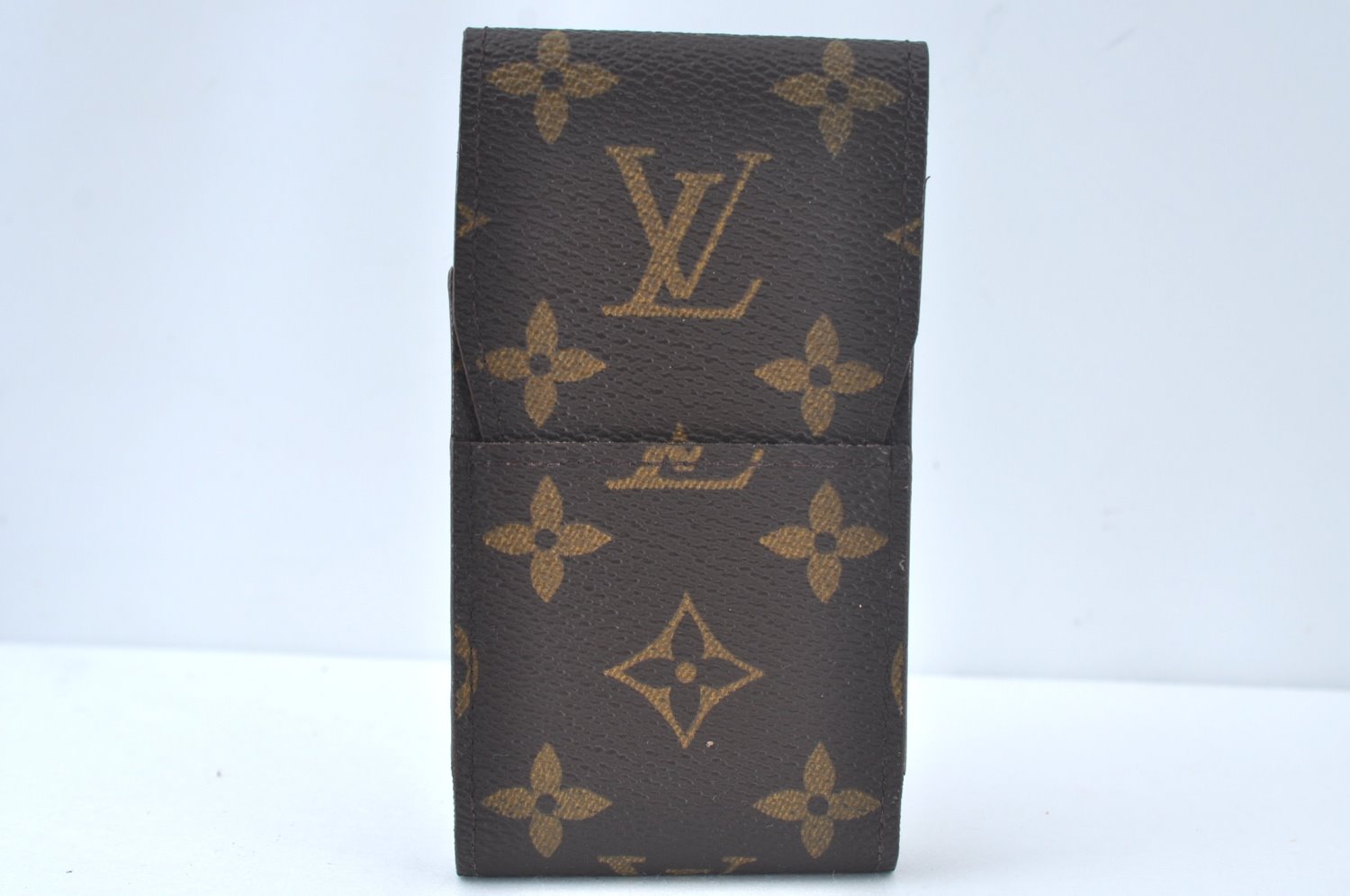 Authentic Louis Vuitton Monogram Etui Cigarette Case M63024 LV K8900