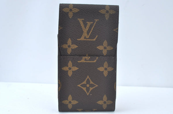 Authentic Louis Vuitton Monogram Etui Cigarette Case M63024 LV K8900