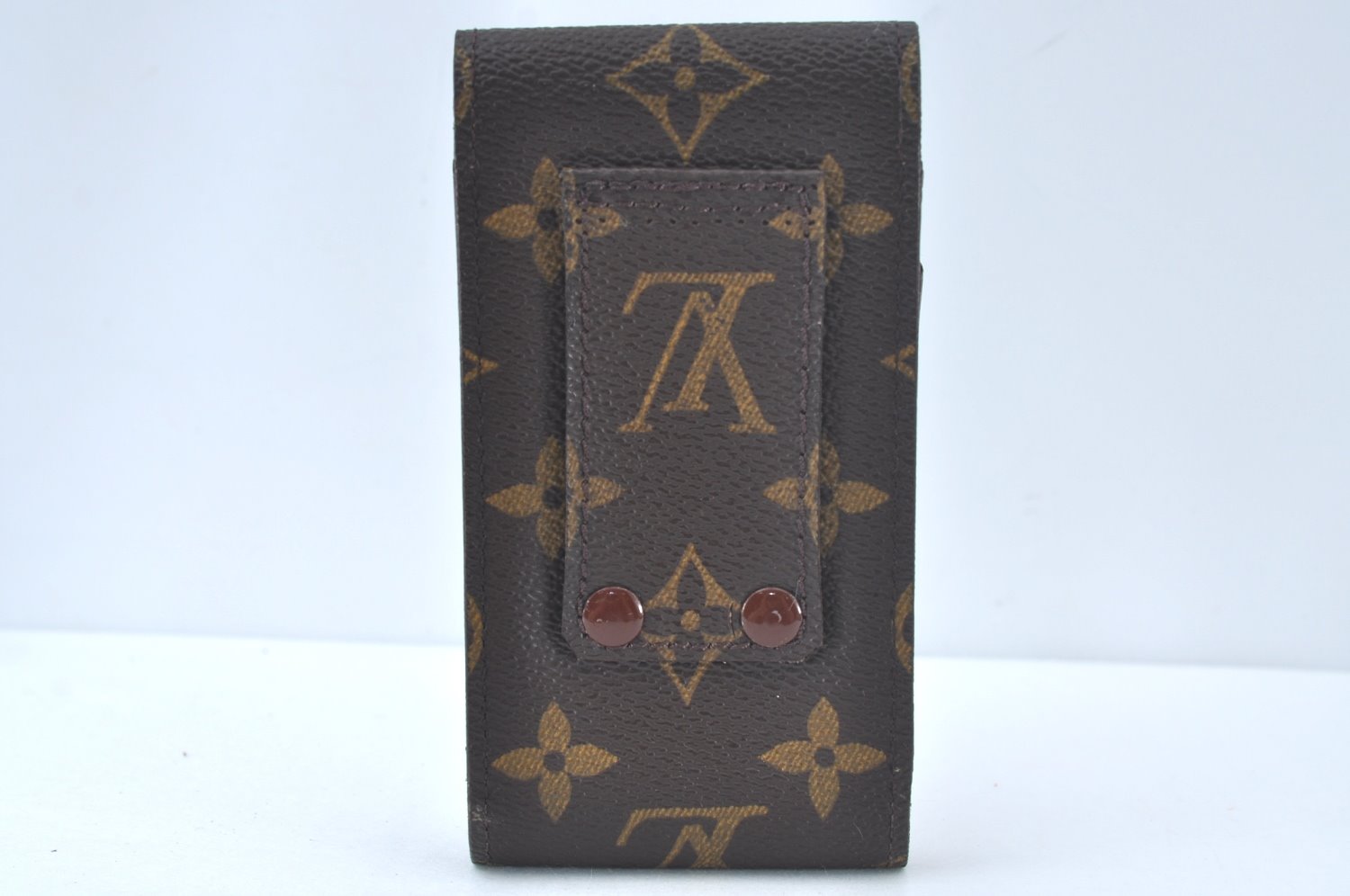 Authentic Louis Vuitton Monogram Etui Cigarette Case M63024 LV K8900