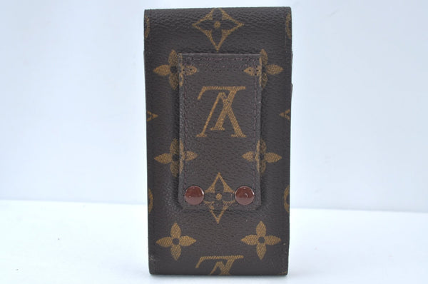 Authentic Louis Vuitton Monogram Etui Cigarette Case M63024 LV K8900