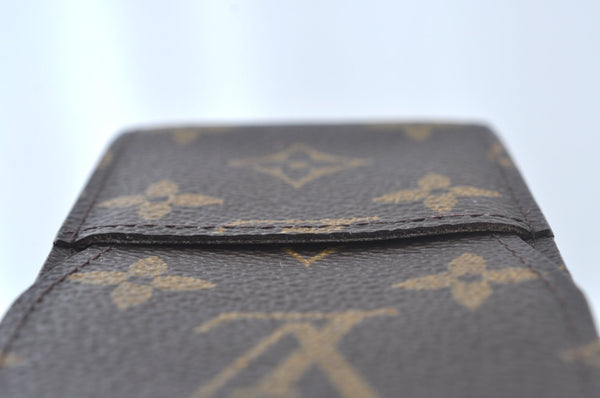 Authentic Louis Vuitton Monogram Etui Cigarette Case M63024 LV K8900
