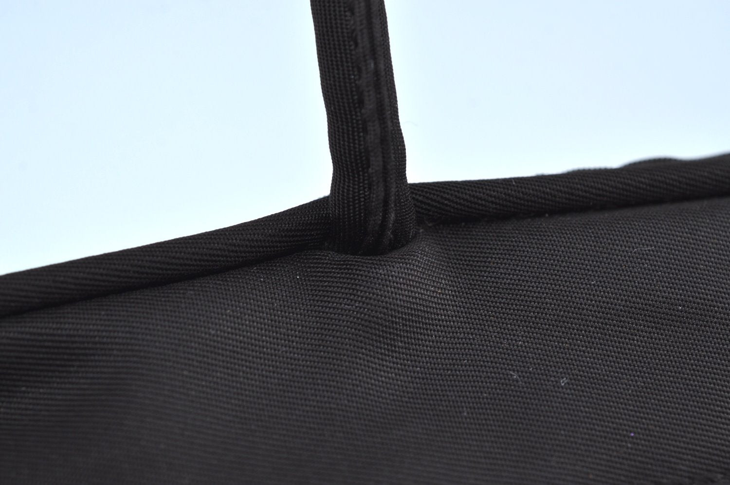 Authentic PRADA Nylon Tessuto Shoulder Hand Bag Brown K8903