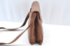 Authentic GUCCI Shoulder Cross Bag Leather Brown K8906