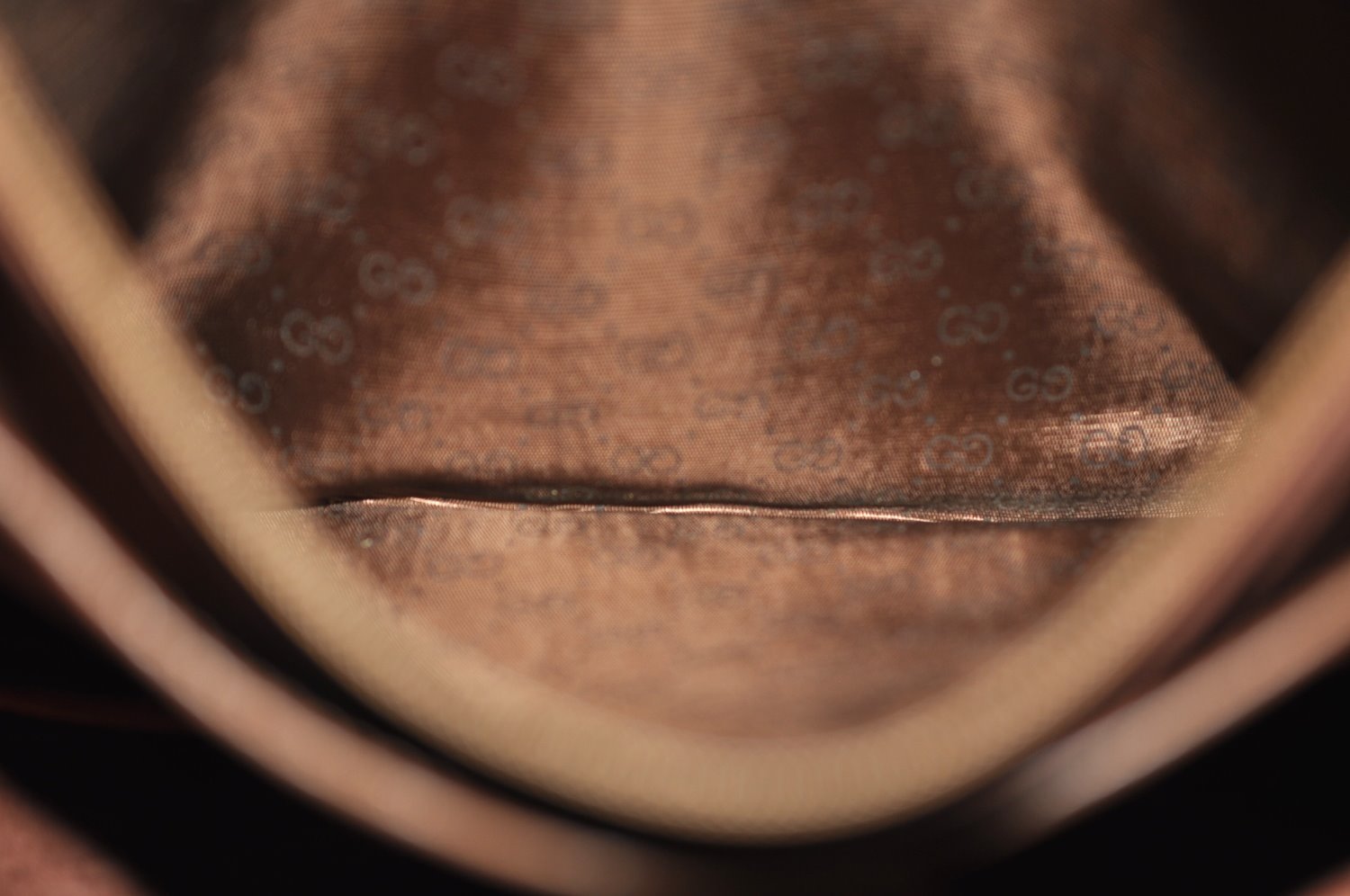 Authentic GUCCI Shoulder Cross Bag Leather Brown K8906