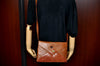Authentic GUCCI Shoulder Cross Bag Leather Brown K8906
