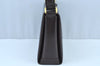 Authentic GUCCI Hand Bag Leather Brown K8909