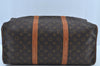 Authentic Louis Vuitton Monogram Sac Chaussures 45 Boston Hand Bag LV Junk K8910