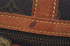 Authentic Louis Vuitton Monogram Sac Chaussures 45 Boston Hand Bag LV Junk K8910