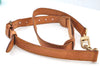 Authentic Louis Vuitton Leather Shoulder Strap Beige 35.4-42.5" LV K8914