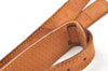 Authentic Louis Vuitton Leather Shoulder Strap Beige 35.4-42.5" LV K8914