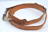 Authentic Louis Vuitton Leather Shoulder Strap Beige 40.2-47.2" LV K8916