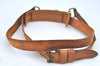 Authentic Louis Vuitton Leather Shoulder Strap Beige 40.2-47.2" LV K8916