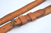 Authentic Louis Vuitton Leather Shoulder Strap Beige 40.2-47.2" LV K8916