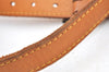 Authentic Louis Vuitton Leather Shoulder Strap Beige 24.4-31.5" LV K8919