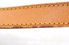 Authentic Louis Vuitton Leather Shoulder Strap Beige 27.6-34.3" LV K8920