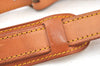 Authentic Louis Vuitton Leather Shoulder Strap Beige 27.6-34.3" LV K8921