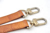 Authentic Louis Vuitton Leather Shoulder Strap Beige 40.2-47.2" LV K8922