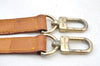 Authentic Louis Vuitton Leather Shoulder Strap Beige 39.4-46.5" LV K8923