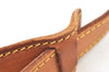 Authentic Louis Vuitton Leather Shoulder Strap Beige 27.6-35" LV K8924