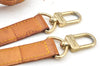 Authentic Louis Vuitton Leather Shoulder Strap Beige 40.2-47.2" LV K8925