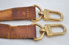 Authentic Louis Vuitton Leather Shoulder Strap 40.6-48" Beige LV K8926