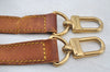 Authentic Louis Vuitton Leather Shoulder Strap 40.6-48" Beige LV K8926