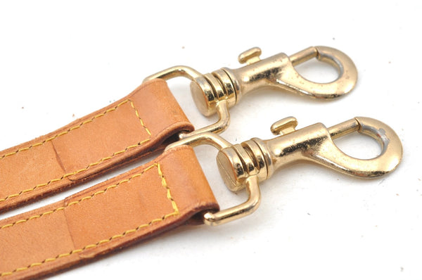 Authentic Louis Vuitton Leather Shoulder Strap Beige 27.6-35 LV K8927