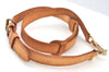 Authentic Louis Vuitton Leather Shoulder Strap Beige 39.4-46.5" LV K8928