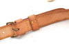 Authentic Louis Vuitton Leather Shoulder Strap Beige 39.4-46.5" LV K8928