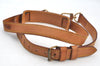 Authentic Louis Vuitton Leather Shoulder Strap Beige 39.4-46.1" LV K8929