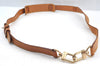 Authentic Louis Vuitton Leather Shoulder Strap Beige 39.4-46.1" LV K8929