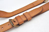 Authentic Louis Vuitton Leather Shoulder Strap Beige 39.4-46.1" LV K8929