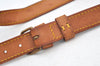 Authentic Louis Vuitton Leather Shoulder Strap Beige 39.4-46.1" LV K8929