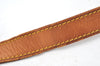 Authentic Louis Vuitton Leather Shoulder Strap Beige 39.4-46.1" LV K8929