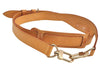 Authentic Louis Vuitton Leather Shoulder Strap Beige 39.8-46.9" LV K8930